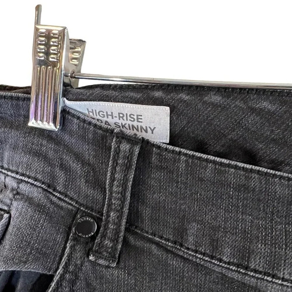 Torrid Black Jeans High Rise Ultra Skinny Size 20 Patchwork Moon Star Rhinestone - Picture 13 of 13